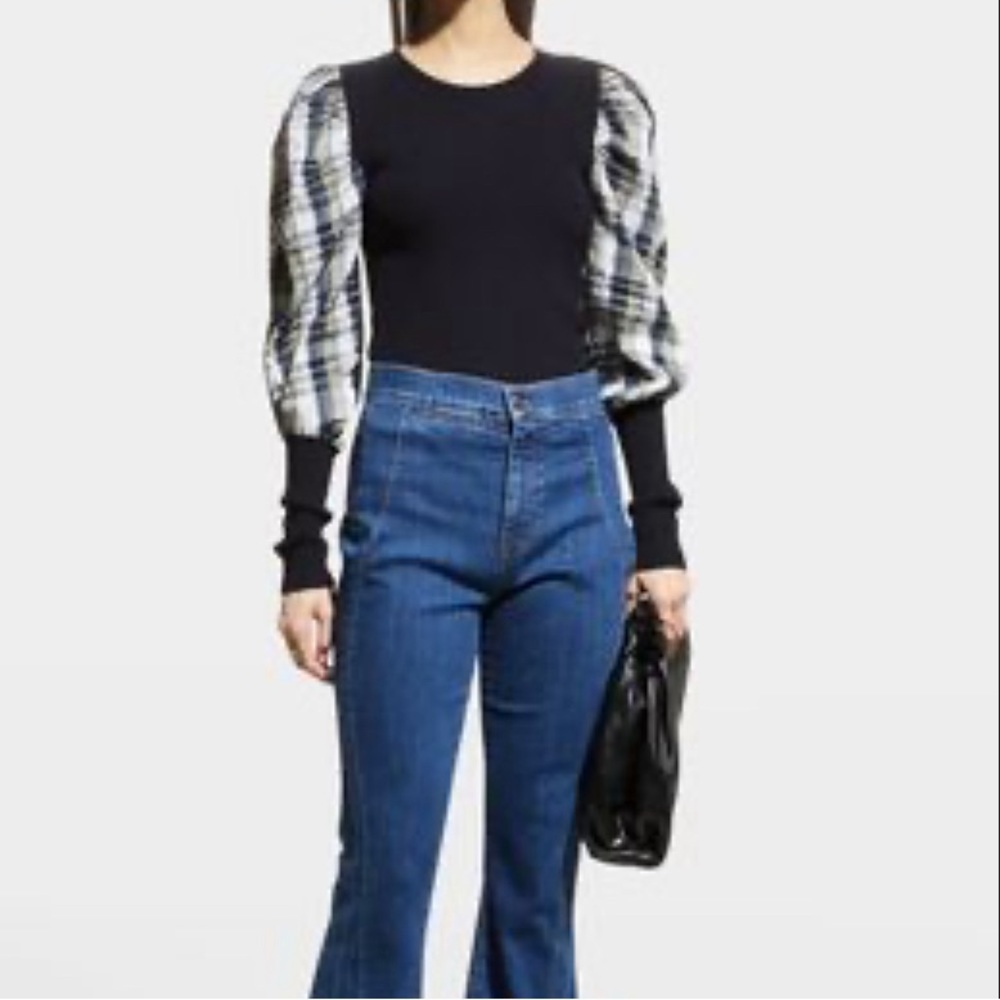 NWOT Veronica Beard Leila Pullover Top